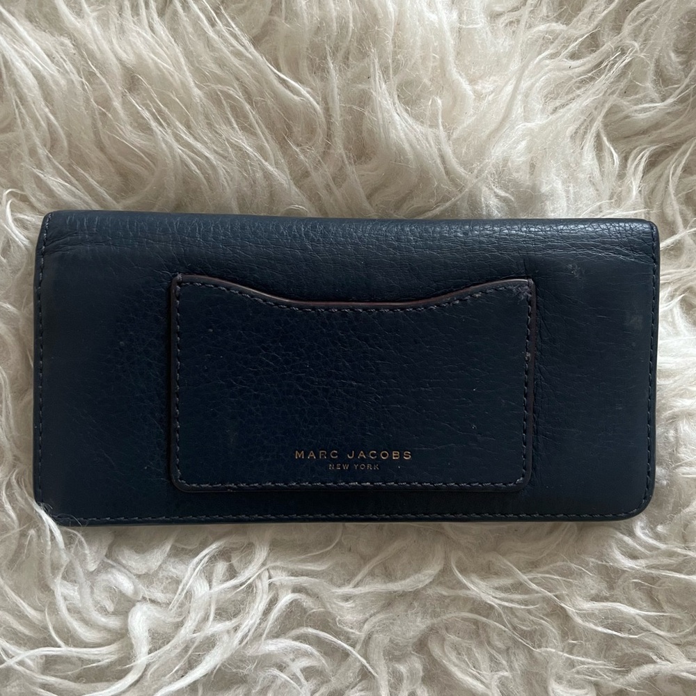 Navy Blue Marc Jacobs Wallet